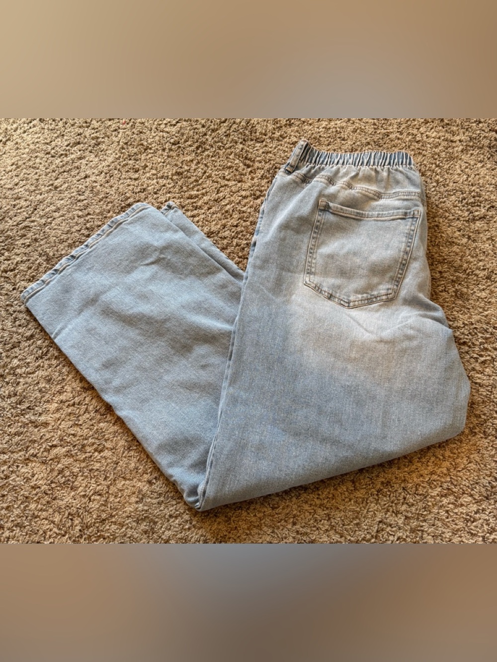 No Boundaries Light Blue Wide Leg Jeans
